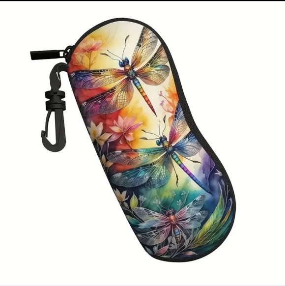 Dragonfly Soft Glasses Case - Picture 2 of 7